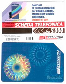 Carta Telefonica Telecom da 5,00 e 10,00 euro