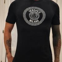 Versace originale, disegno cucito non stanpato