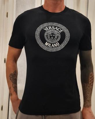 Versace originale, disegno cucito non stanpato