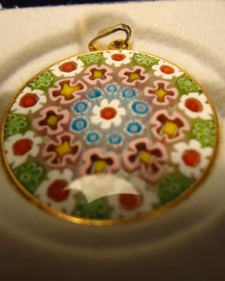 PENDENTE GOLD PLATED 24 KL