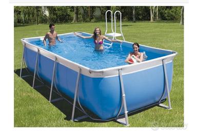 piscina fuori terra new plast 460 
