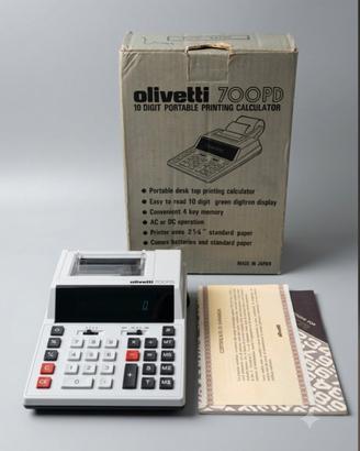 Olivetti 700PD Vintage Funzionante con Scatola