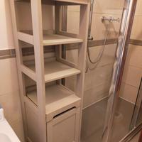 Mobiletto bagno legno