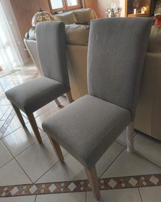2 sedie poltroncine 