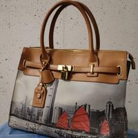 BORSA Y NOT a mano + tracolla