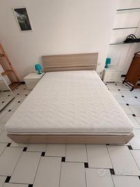 Struttura letto matrimoniale moderna 160x200 cm