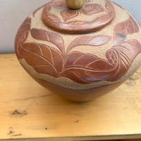 Base lampada in terracotta
