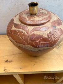 Base lampada in terracotta