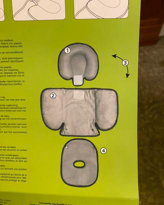 Riduttore ovetto passeggino carrozzina