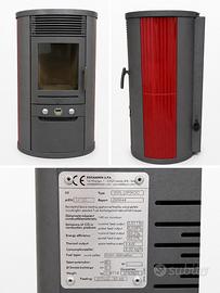 Stufa a pellet Edilkamin modello Iris 8KW