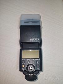 Canon Speedlite 580EX flash esterno con diffusore