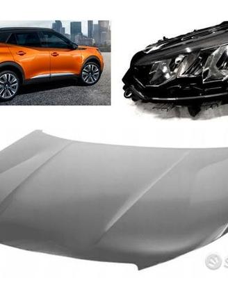 Peugeot 2008 musata airbag cofano parafango box 19