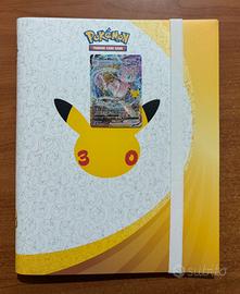 Raccoglitore con carte Pokemon 30° Anniversario