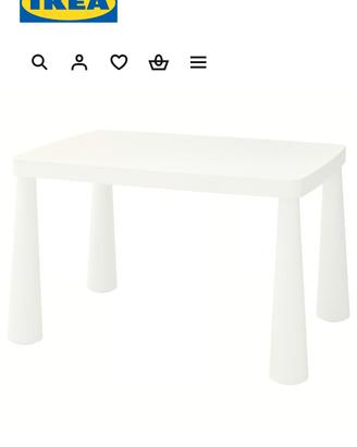 tavolo e sedia bambini