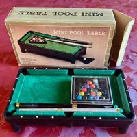 Mini Pool Table completo di scatola originale