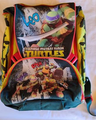 zaino tartarughe ninja