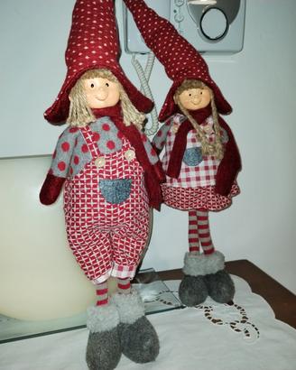 Bambole Natalizie (2 pezzi) 