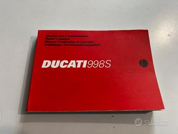 Uso manutenzione Ducati 998 S