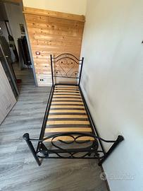 Struttura in ferro + rete letto