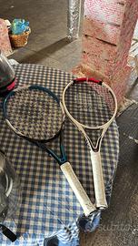 Racchette tennis usate una volta