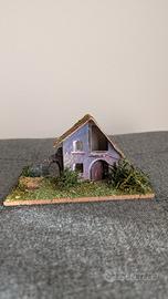 Casetta per Presepe vintage