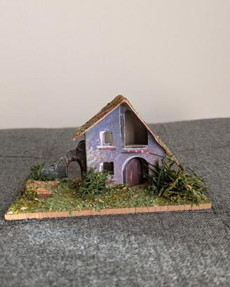 Casetta per Presepe vintage