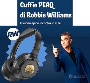 Cuffie PEAQ by Robbie Williams