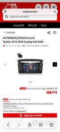 Autoradio lancia ypilon