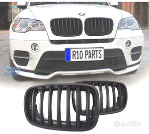 GRIGLIA BMW X5 E70 X6 E71 07-14 COLORE NERO OPACO