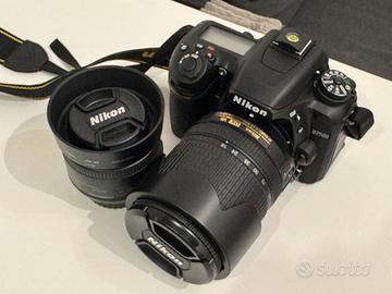 Nikon D7500 + Obiettivi 18-140mm e 35mm 1.8