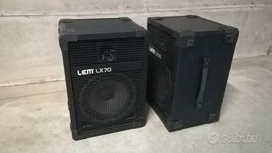 Lem LX70 coppia casse passive
