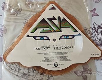 Album Asia picture disc don't cry/true colors