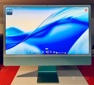 iMac 24 M3 16 GB RAM  SSD 1 Tera 4 porte 2023