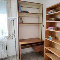 Libreria a ponte e scrivania 1.15 x 2.50x 0.30