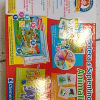 la ludoteca degli animali di Sapientino. 