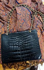 Borsa coccodrillo anni '60