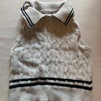 Maglia smanicata Urban Revivo color grey, cotone