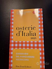 Guida Osterie d'Italia 2025