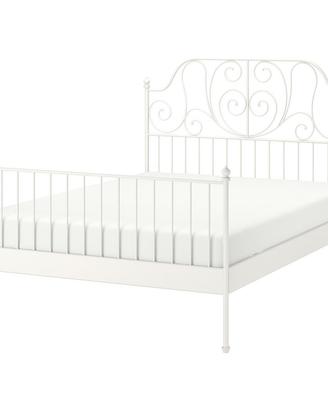 Struttura letto IKEA LEIRVIK compreso doghe