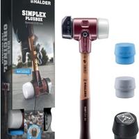 Halder SIMPLEX D60 Mazzuola con 4 Inserti