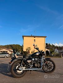 RE Meteor 350 Stellar Black stile Custom 70’