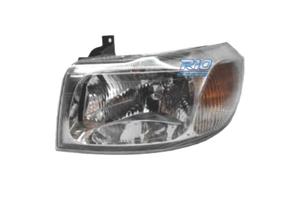 FANALE SINISTRO FORD TRANSIT 00-06 CON FONDO CROMA