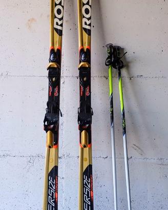 Completo attrezzatura sci