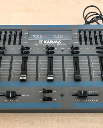 KARMA MX3080 STEREO EQUALIZER MIXER
