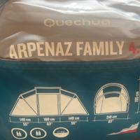 Attrezzatura completa da campeggio per famiglia