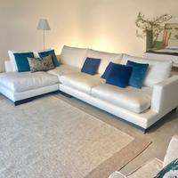 divano ad angolo chaise longue design Domus Home