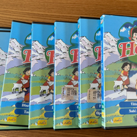 8 DVD originali cartone animato Heidi