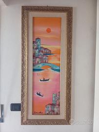 Olio su tela "Venezia" di Paolo Da Norcia