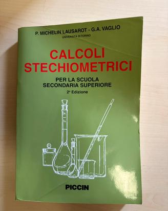 libro Calcoli Stechiometrici (Piccin)