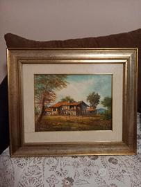 Quadro su tela ad olio Giacomo Lorenzi